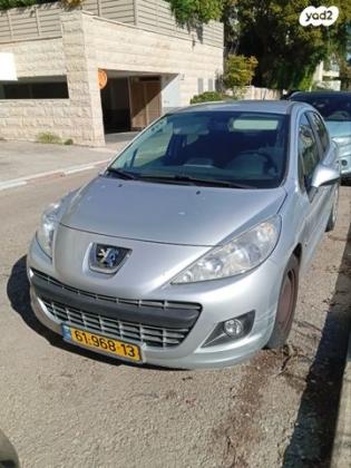 פיג'ו 207 Active אוט' 1.6 (120 כ"ס) בנזין 2012 למכירה בחיפה