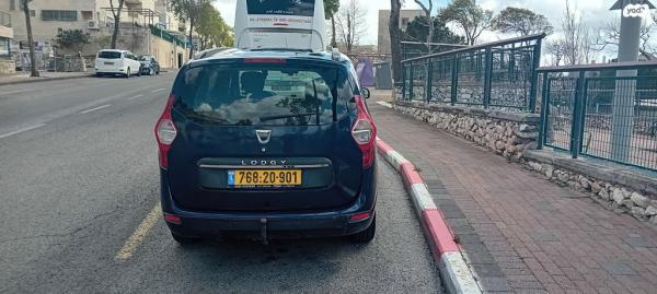 דאצ'יה לודג'י Laureate ידני דיזל 7 מק' 1.5 (116 כ''ס) דיזל 2019 למכירה בירושלים