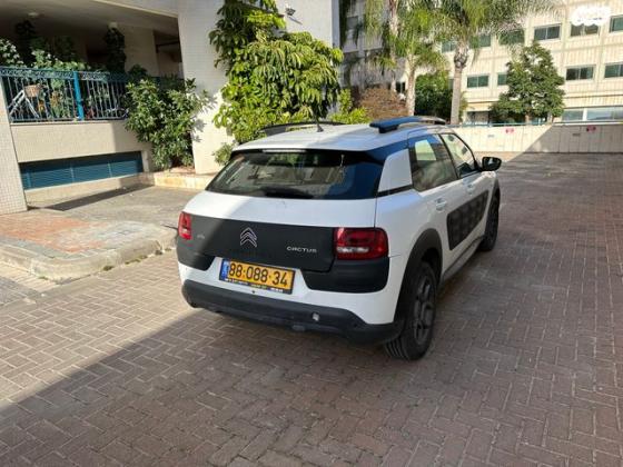 סיטרואן C4 קקטוס Fun ידני 1.2 (82 כ"ס) בנזין 2016 למכירה בתל אביב יפו