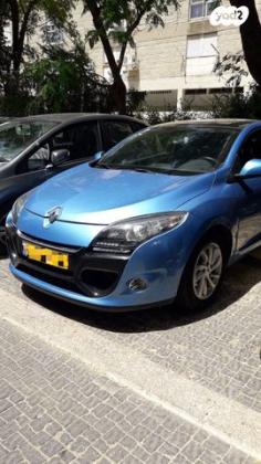 רנו מגאן קופה / ספורט Expression קופה ידני פנורמי 1.2 (115 כ''ס) בנזין 2013 למכירה בירושלים