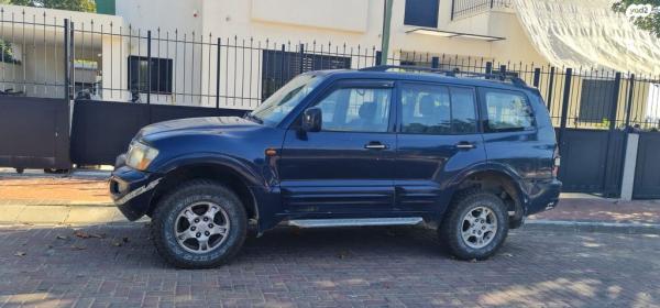 מיצובישי פג'רו ארוך 4X4 GLX אוט' דיזל 7 מק' 3.2 (165 כ''ס) דיזל 2002 למכירה בפתח תקווה