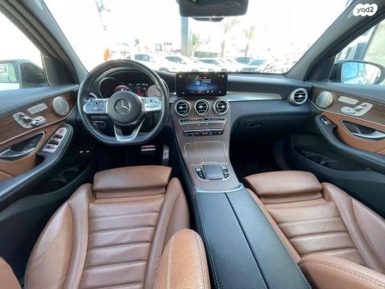 מרצדס GLC 4X4 GLC300E AMG הייבריד אוט' 2.0 (211 כ''ס) ק'-2 היברידי חשמל / בנזין 2021 למכירה בראשון לציון