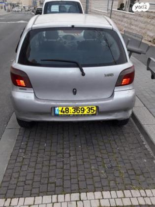 טויוטה יאריס Sol אוט' 1.3 (87 כ''ס) בנזין 2002 למכירה בירושלים