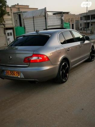 סקודה סופרב (עד 2019) Elegance אוט' 2.0 (200 כ''ס) בנזין 2012 למכירה בבאר שבע
