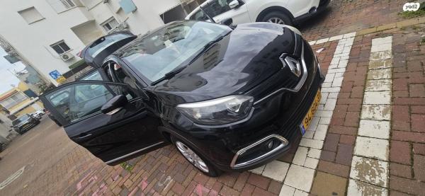 רנו קפצ'ור Expression אוט' 1.2 (120 כ"ס) בנזין 2015 למכירה בבני עי"ש