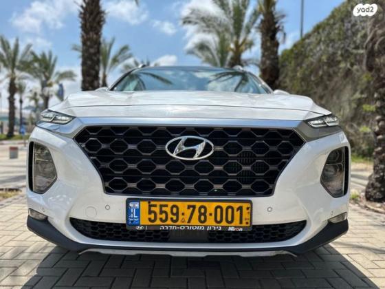 יונדאי סנטה פה 4X4 Luxury אוט' דיזל 7 מק' 2.2 (200 כ"ס) דיזל 2019 למכירה בחולון