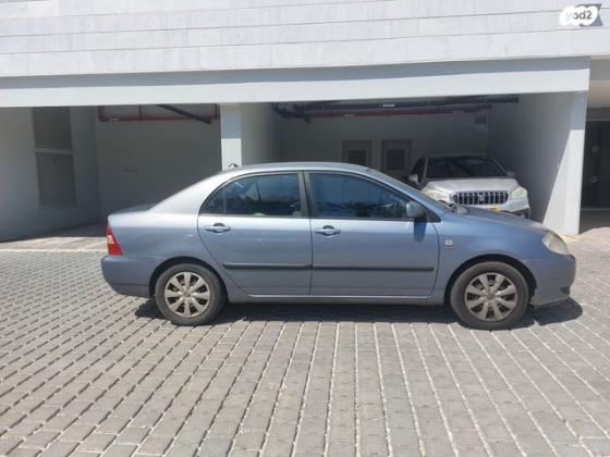 טויוטה קורולה Sun אוט' 1.6 (110 כ''ס) בנזין 2004 למכירה בחדרה
