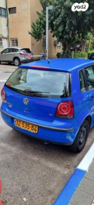 פולקסווגן פולו Trendline ידני 1.4 (80 כ''ס) בנזין 2008 למכירה בתל אביב יפו