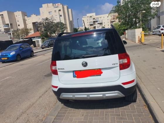 סקודה ייטי / Yeti Style אוט' 1.2 (110 כ"ס) בנזין 2016 למכירה בנתניה