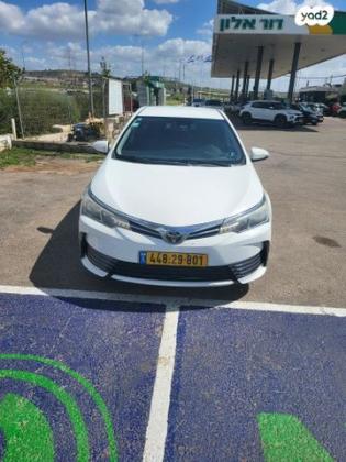 טויוטה קורולה Sun אוט' 1.6 (132 כ"ס) בנזין 2018 למכירה בראש העין