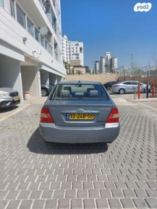 טויוטה קורולה Sun אוט' 1.6 (110 כ''ס) בנזין 2004 למכירה בחדרה