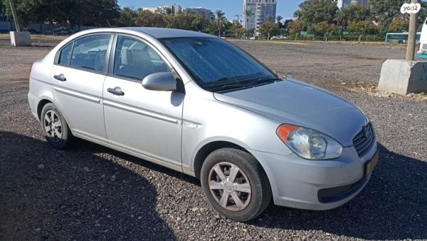 יונדאי אקסנט (עד 2012) GL אוט' 1.4 (97 כ''ס) בנזין 2008 למכירה בירושלים