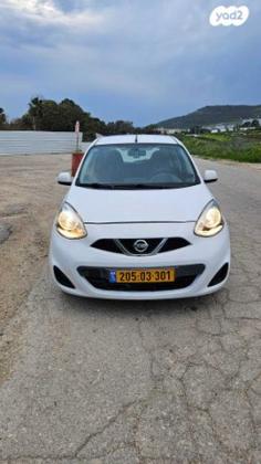 ניסאן מיקרה Visia אוט' 1.2 (80 כ''ס) בנזין 2018 למכירה בבית שמש