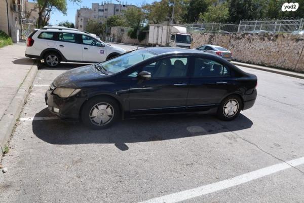 הונדה סיוויק הייבריד הייבריד אוט' 1.3 (115 כ''ס) בנזין 2008 למכירה בירושלים