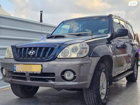 יונדאי טאראקן 4X4 GLS ידני דיזל 5 מק' 2.9 (150 כ''ס) דיזל 2003 למכירה בגן יבנה