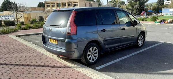 סיטרואן C4 פיקאסו SX רובוטית 7 מק' 2.0 (143 כ''ס) בנזין 2008 למכירה בשבי שומרון