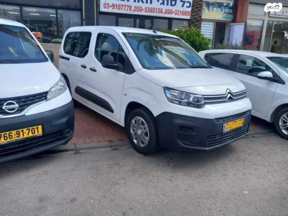 סיטרואן ברלינגו דור 3 (2018 ואילך) Live אוט' דיזל 5 מק' 1.5 (130 כ''ס) דיזל 2019 למכירה בראשון לציון