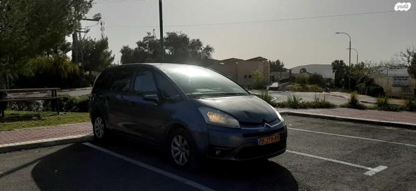 סיטרואן C4 פיקאסו SX רובוטית 7 מק' 2.0 (143 כ''ס) בנזין 2008 למכירה בשבי שומרון