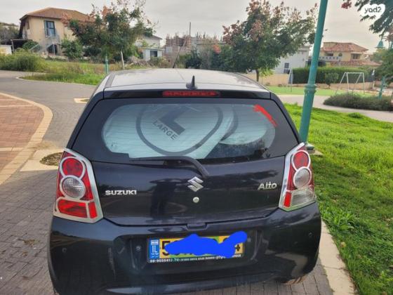 סוזוקי אלטו GLX ידני 1.0 (67 כ"ס) בנזין 2015 למכירה באשקלון
