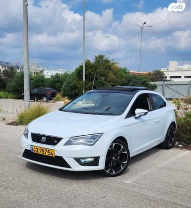 סיאט לאון FR אוט' 3 דל' 1.8 (180 כ"ס) בנזין 2015 למכירה בחיפה