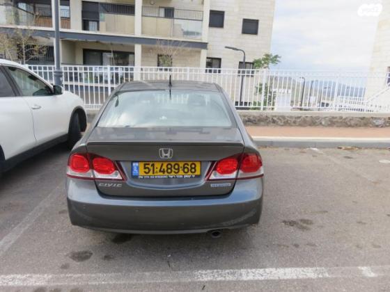 הונדה סיוויק הייבריד הייבריד אוט' 1.3 (115 כ''ס) בנזין 2009 למכירה בטבריה