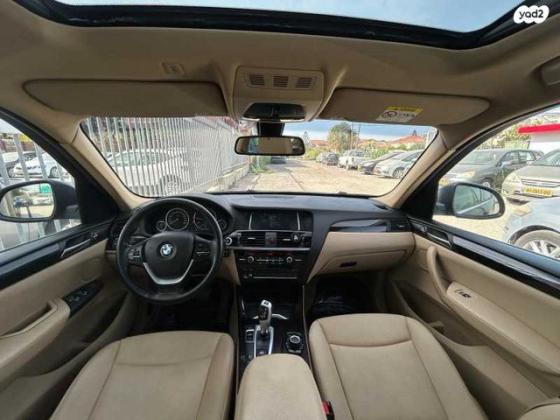 ב.מ.וו X3 4X4 XDRIVE20D X-Line אוט' דיזל 2.0 (190 כ''ס) דיזל 2015 למכירה בעפולה