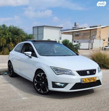 סיאט לאון FR אוט' 3 דל' 1.8 (180 כ"ס) בנזין 2015 למכירה בחיפה