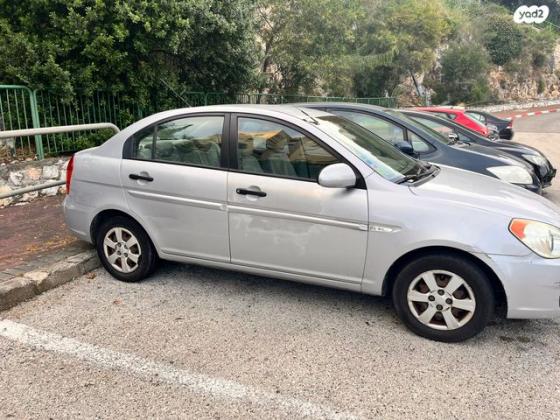 יונדאי אקסנט (עד 2012) GLS אוט' 1.6 (112 כ''ס) בנזין 2008 למכירה בקרית אתא