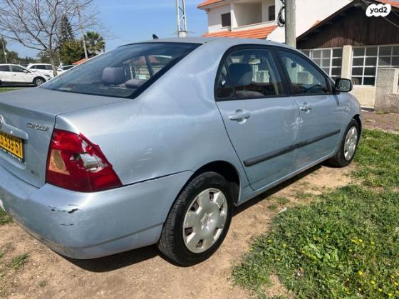 טויוטה קורולה Sun אוט' 1.6 (110 כ''ס) בנזין 2007 למכירה בזכרון יעקב