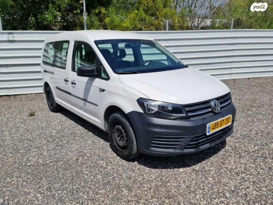 פולקסווגן קאדי מקסי Conceptline אוט' דיזל 5 מק' 3 דל' 2.0 (102 כ''ס) דיזל 2018 למכירה באלונים