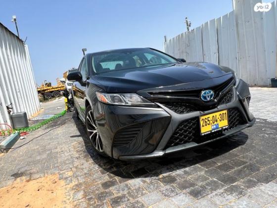 טויוטה קאמרי SE הייבריד אוט' 4 דל' 2.5 (211 כ''ס) בנזין 2018 למכירה באשקלון