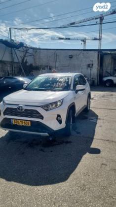 טויוטה RAV4 הייבריד E-xperience הייבריד 5 דל' אוט' 2.5 (178 כ''ס) בנזין 2021 למכירה בבת ים