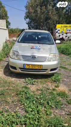 טויוטה קורולה Sun אוט' 1.6 (110 כ''ס) בנזין 2005 למכירה בפתח תקווה