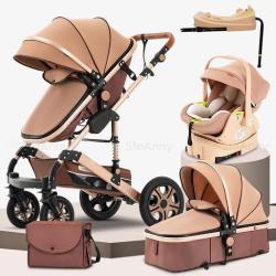 Baby Stroller 360° Rotation 5in1