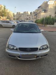 טויוטה קורולה GLI אוט' 1.6 (99-02)- 110 כ"ס בנזין 2001 למכירה בירוש