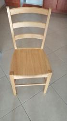 למכירה 4 כיסאות עץ מלא