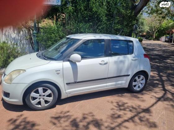 סוזוקי סוויפט GLX אוט' 1.5 (101 כ''ס) בנזין 2008 למכירה בבני דרור