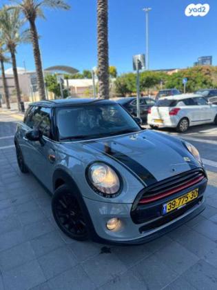 מיני קופר Pepper Cooper אוט׳ האצ'בק 4 מק 3 דל 1.5 (136 כ״ס) [2014-2018] בנזין 2017 למכירה בחולון