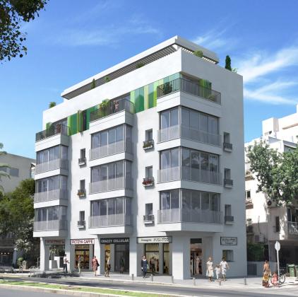 אבן גבירול 53, הצפון הישן החלק הדרום מזרחי