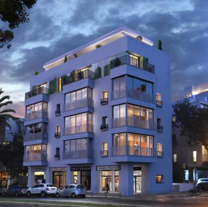 אבן גבירול 53, הצפון הישן החלק הדרום מזרחי