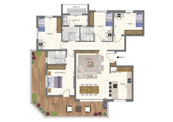 יעל רום 1, רובע יזרעאל