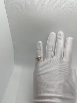 טבעת זהב צהוב 14 קראט