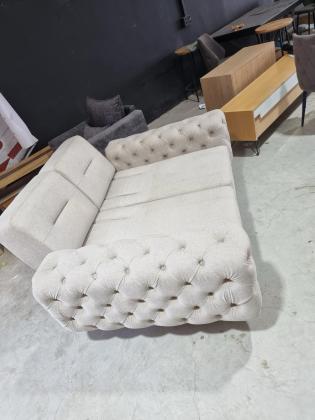 ספה איטלקית מתכוווננת עם המושבים לאחור