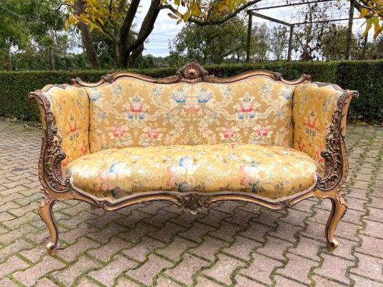 סט ספות צרפתי אלגנטי בן