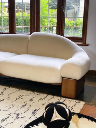 סט ספות דו מושביות מעוגלות