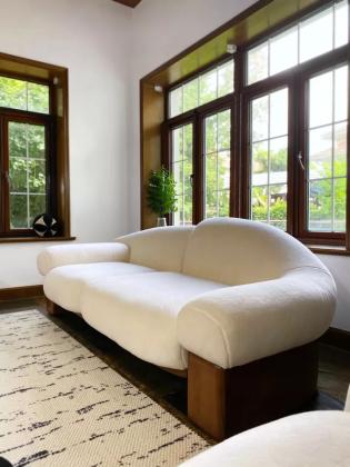 סט ספות דו מושביות מעוגלות