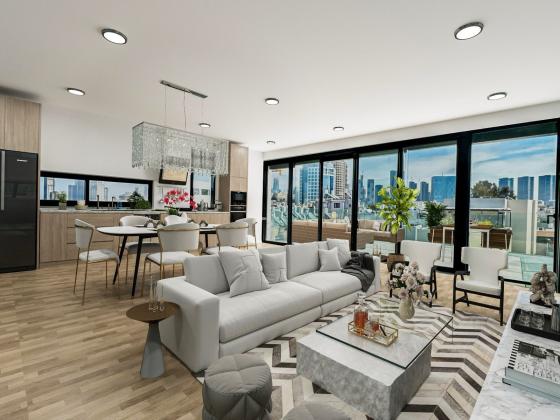 פינסקר 38, לב תל אביב החלק המערבי