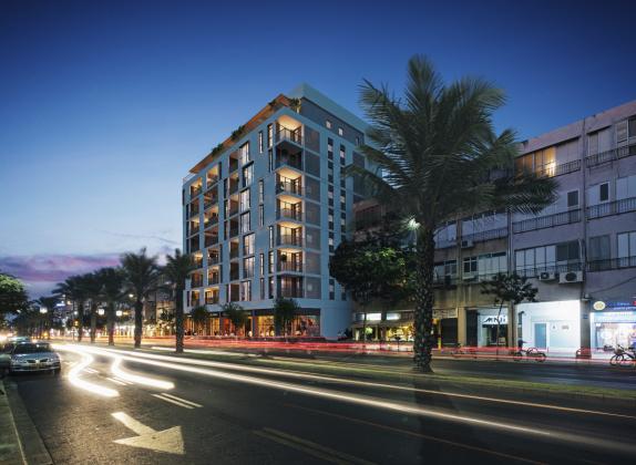 אבן גבירול, הצפון החדש סביבת כיכר המדינה