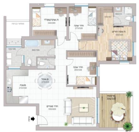 ירושלים 129, נרקיסים