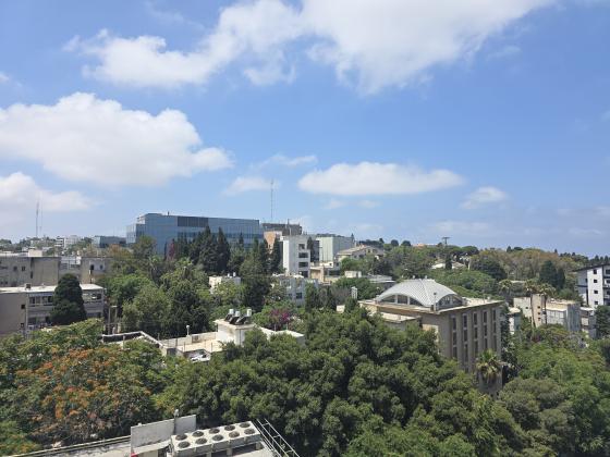 בשכונת מרכז הכרמל